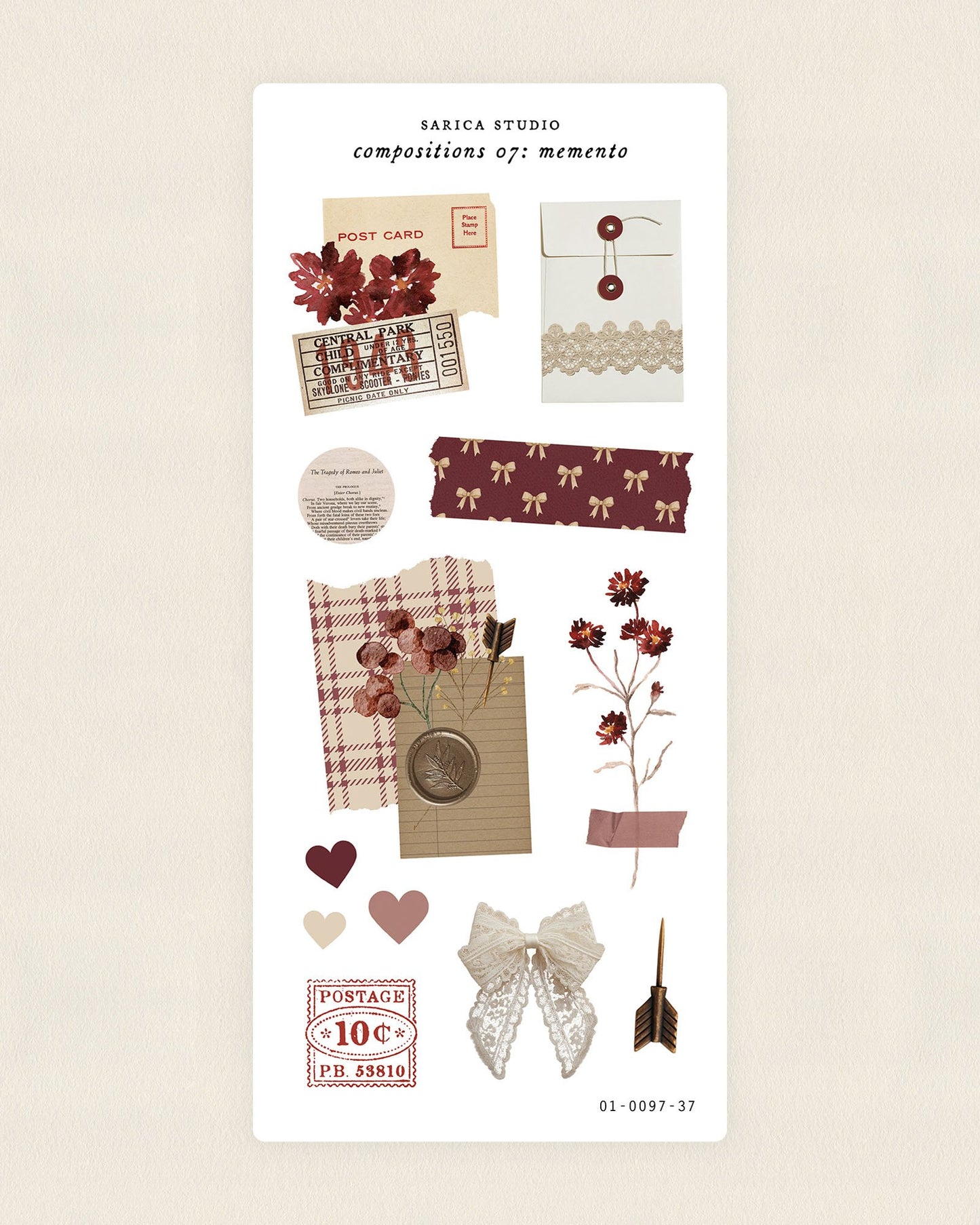 Compositions 07: Memento Stickers