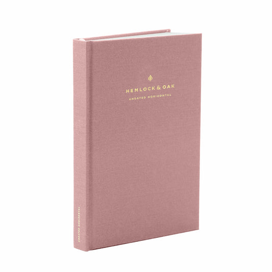 Undated Horizontal Weekly Planner | Hardcover | 120gsm