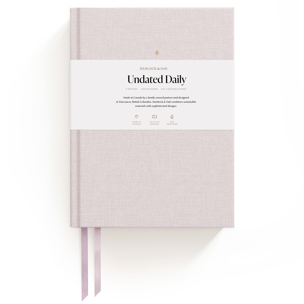 Undated 6-Month Daily Planner