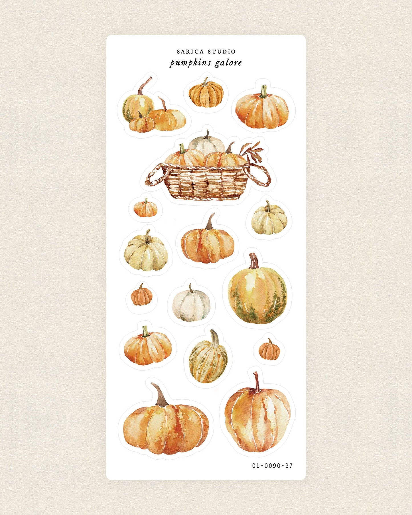 Pumpkins Galore Stickers