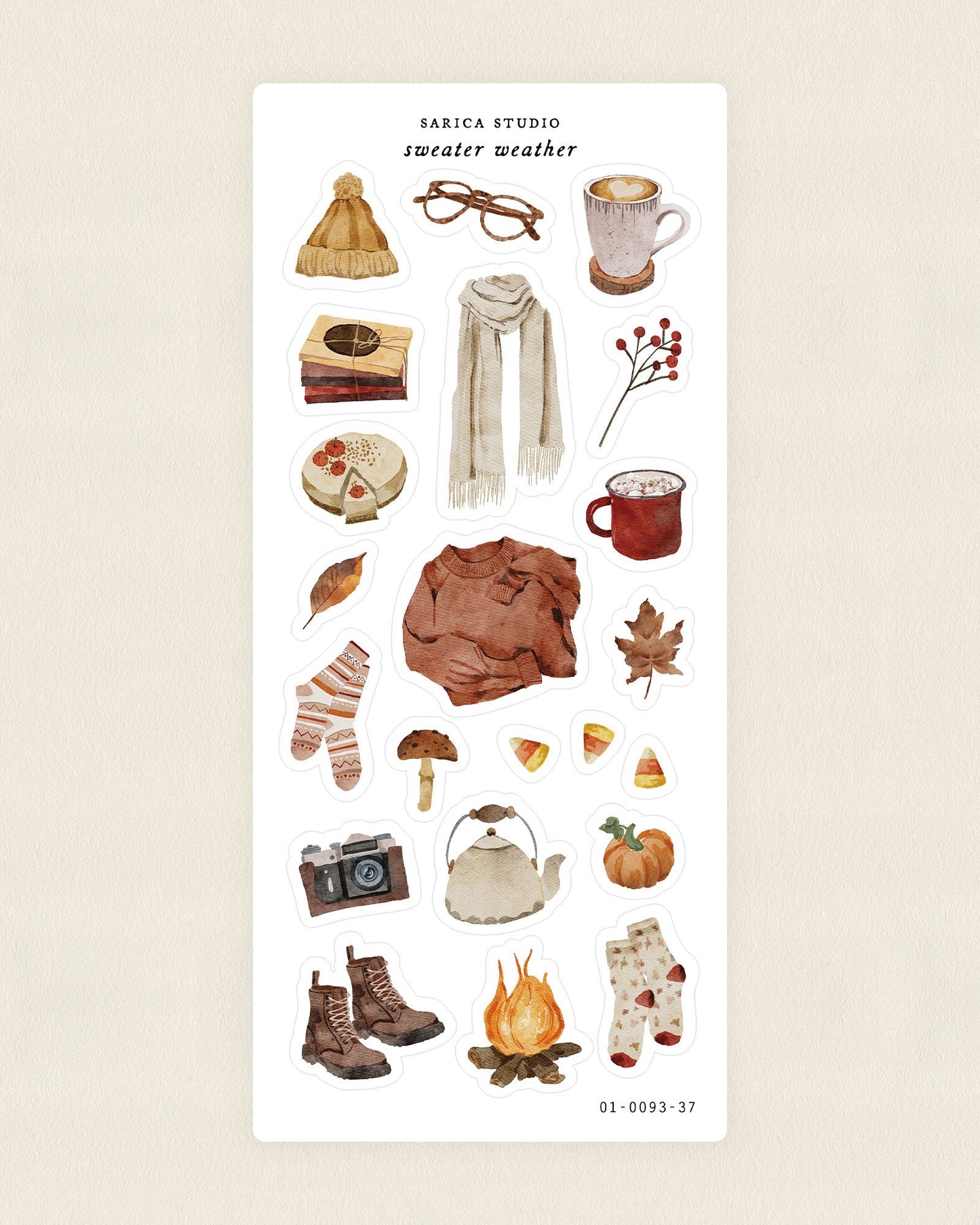 Sweater Weather Stickers