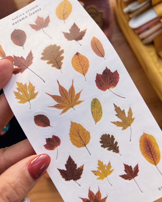 Autumn Leaves Stickers