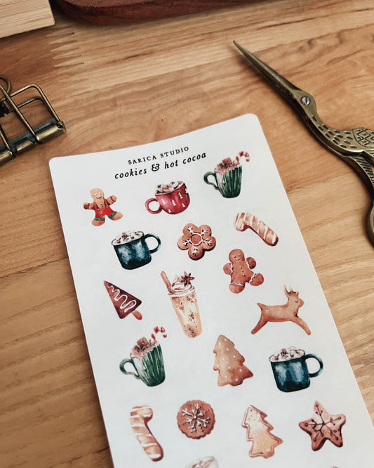 Cookies & Hot Cocoa Stickers