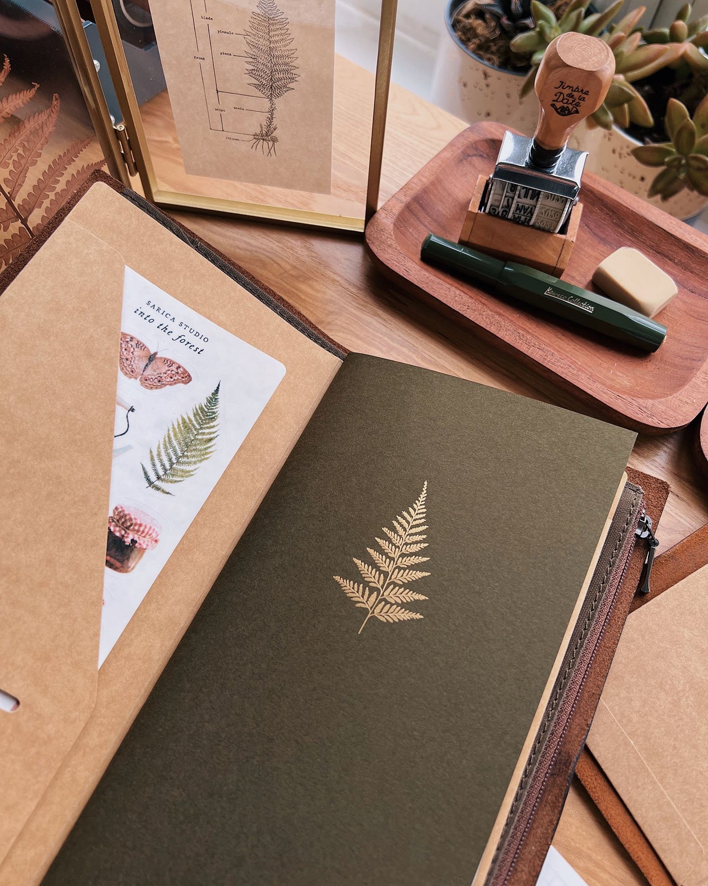 Fern Notebook (Standard TN Size)