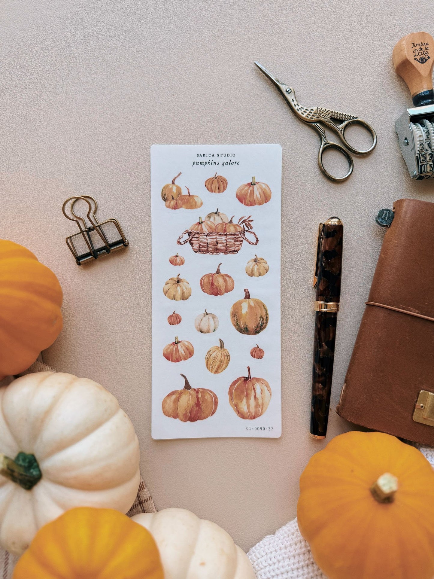 Pumpkins Galore Stickers