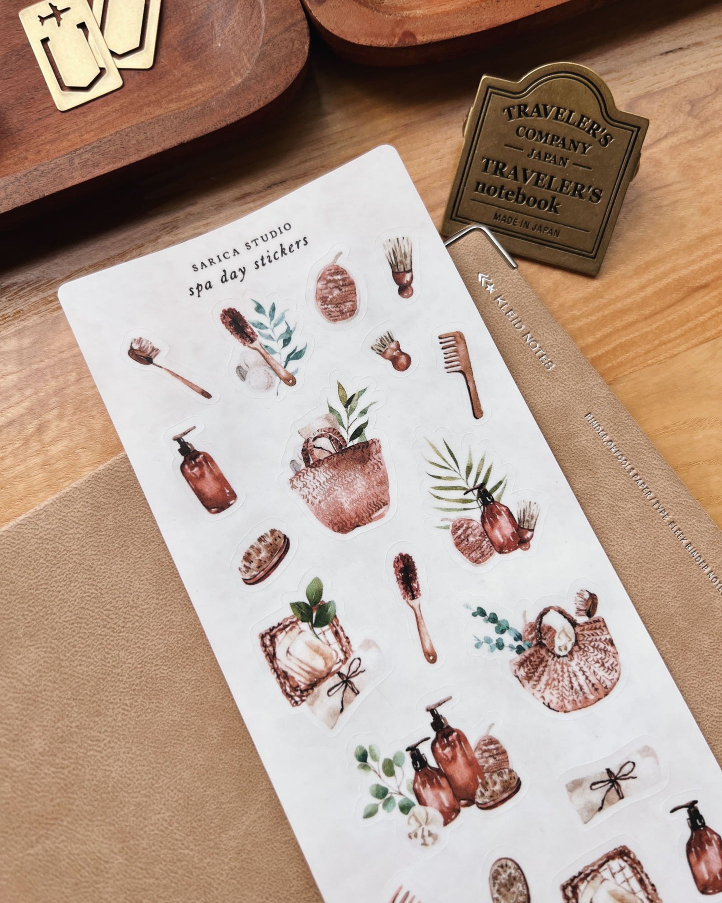 Spa Day Stickers
