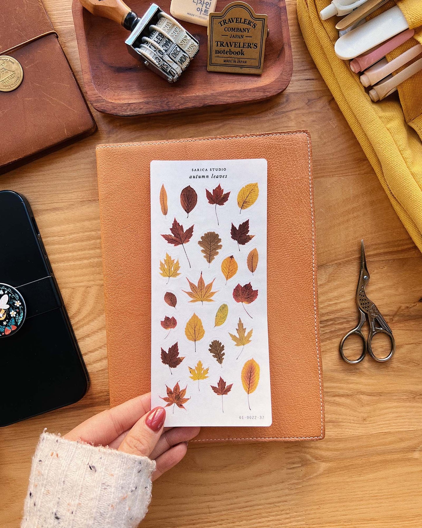 Autumn Leaves Stickers