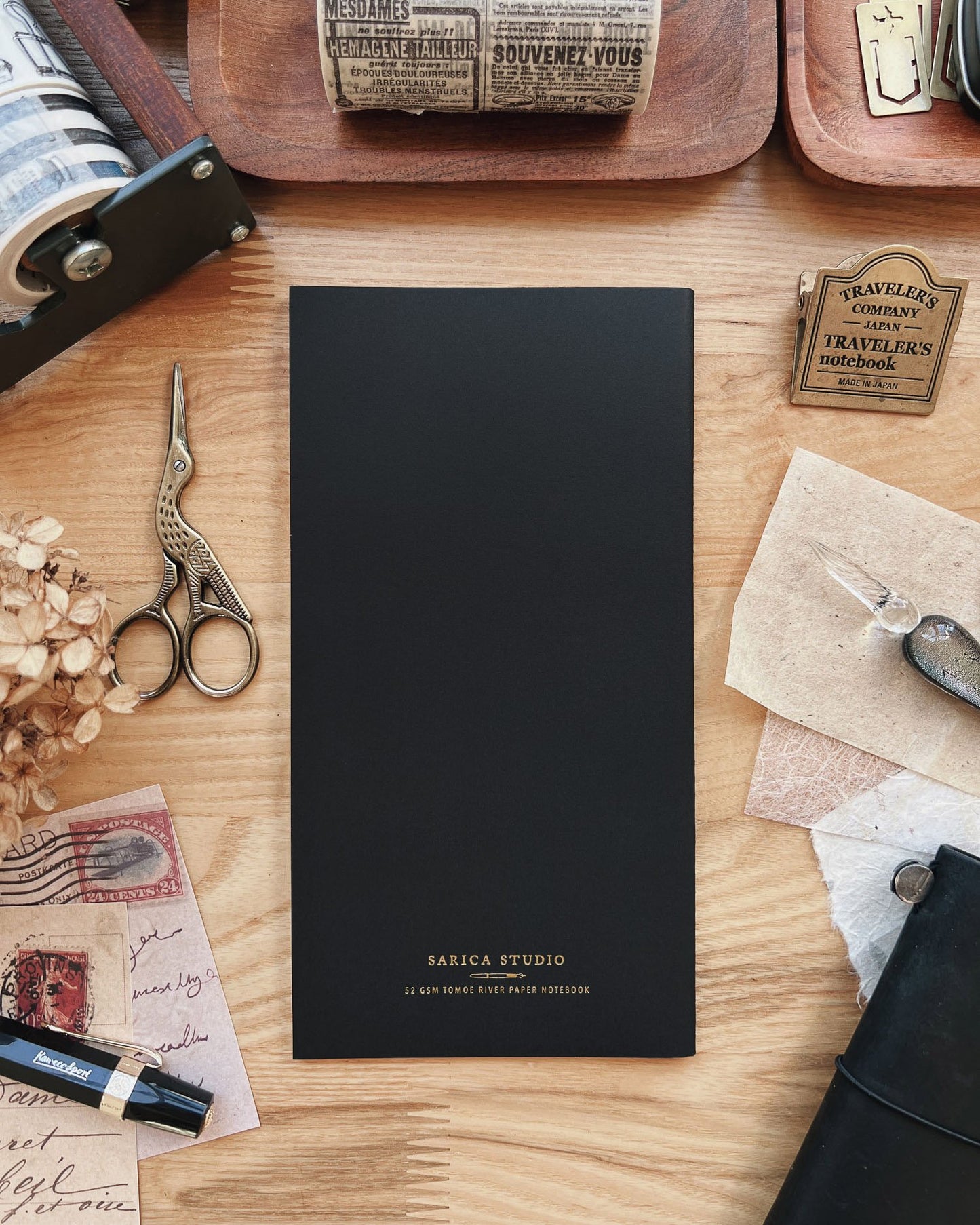 Rose Notebook (Standard TN Size)