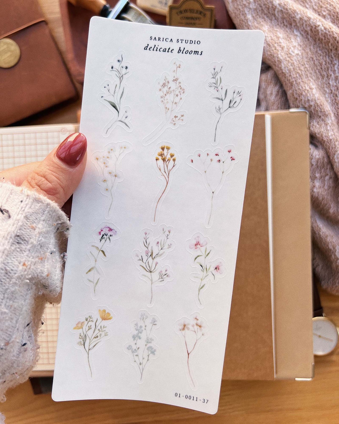 Delicate Bloom Stickers