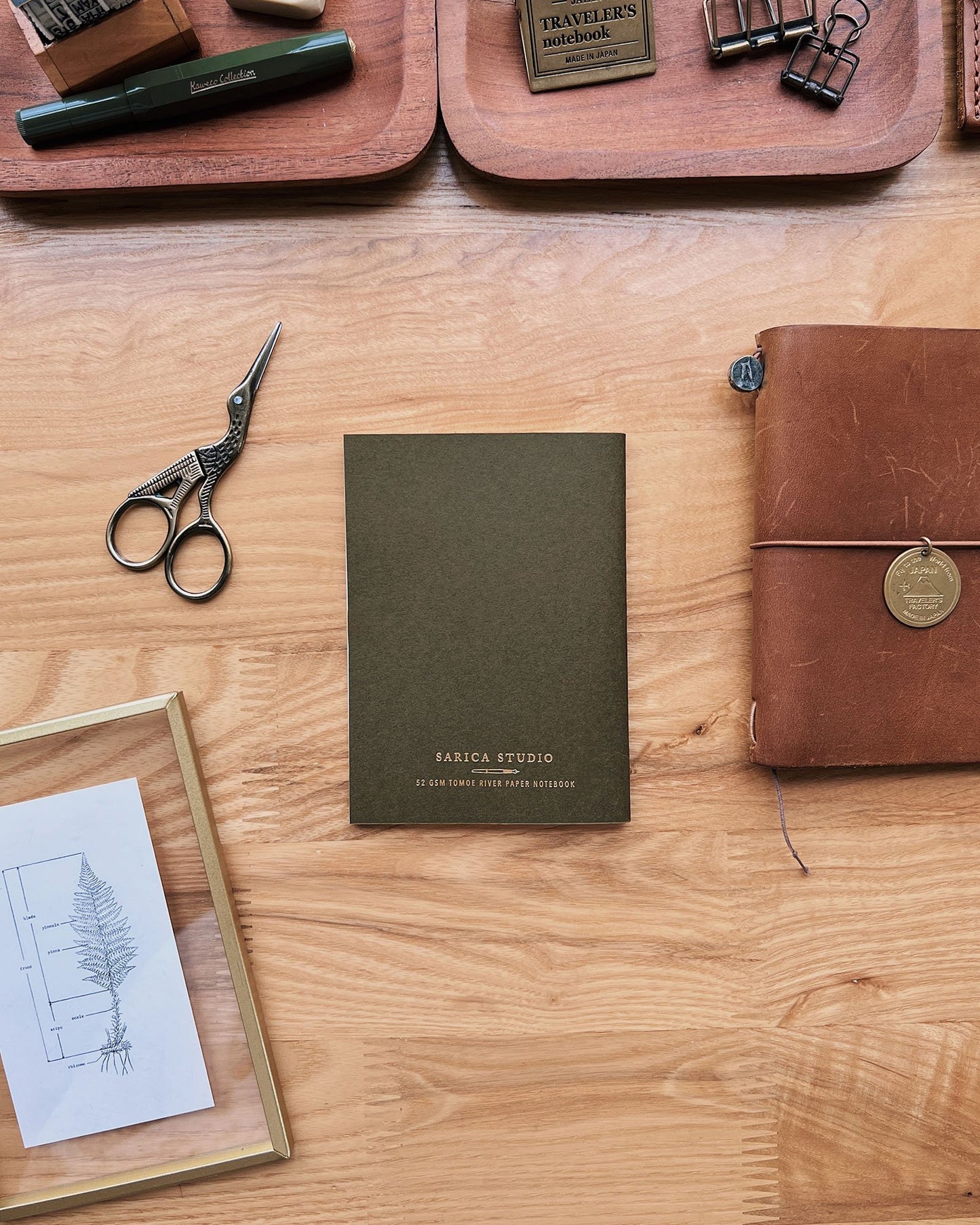 Fern Notebook (Passport TN Size)