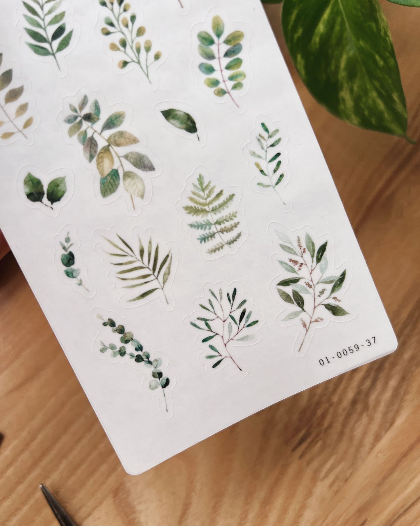 Verdant Greenery Stickers