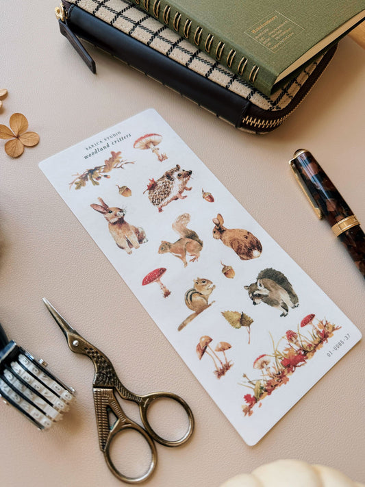 Woodland Critters Stickers