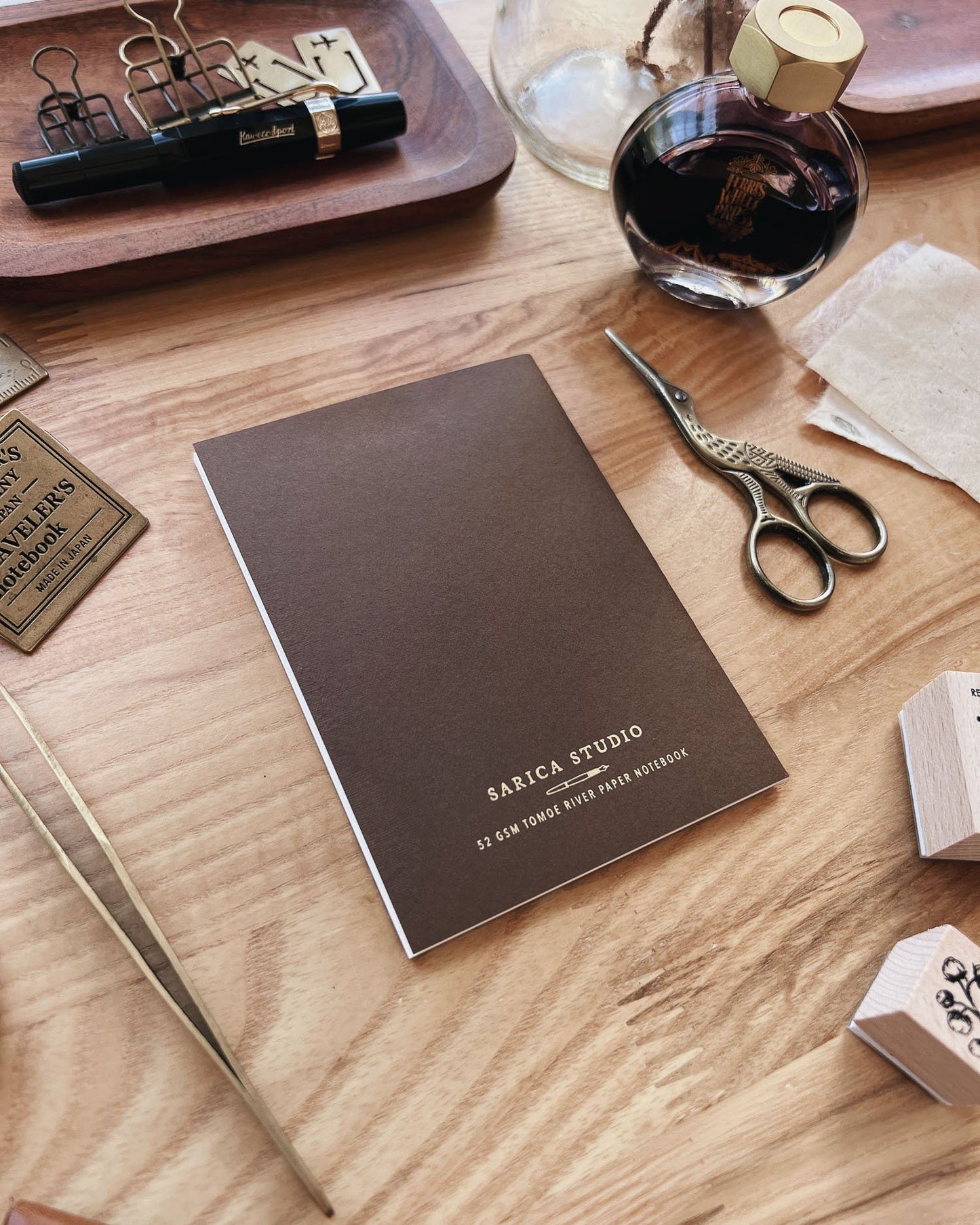 Ginkgo Notebook (Passport TN Size)