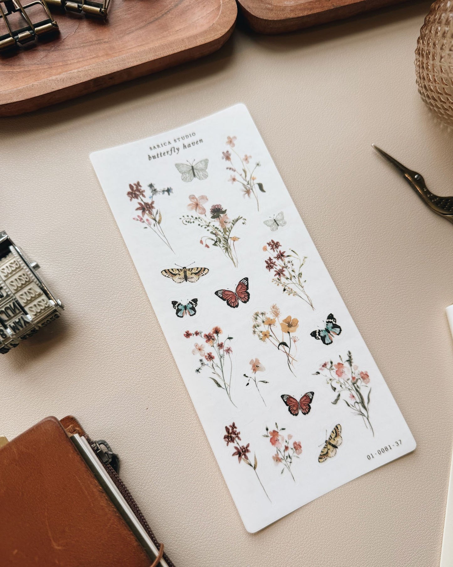 Butterfly Haven Stickers