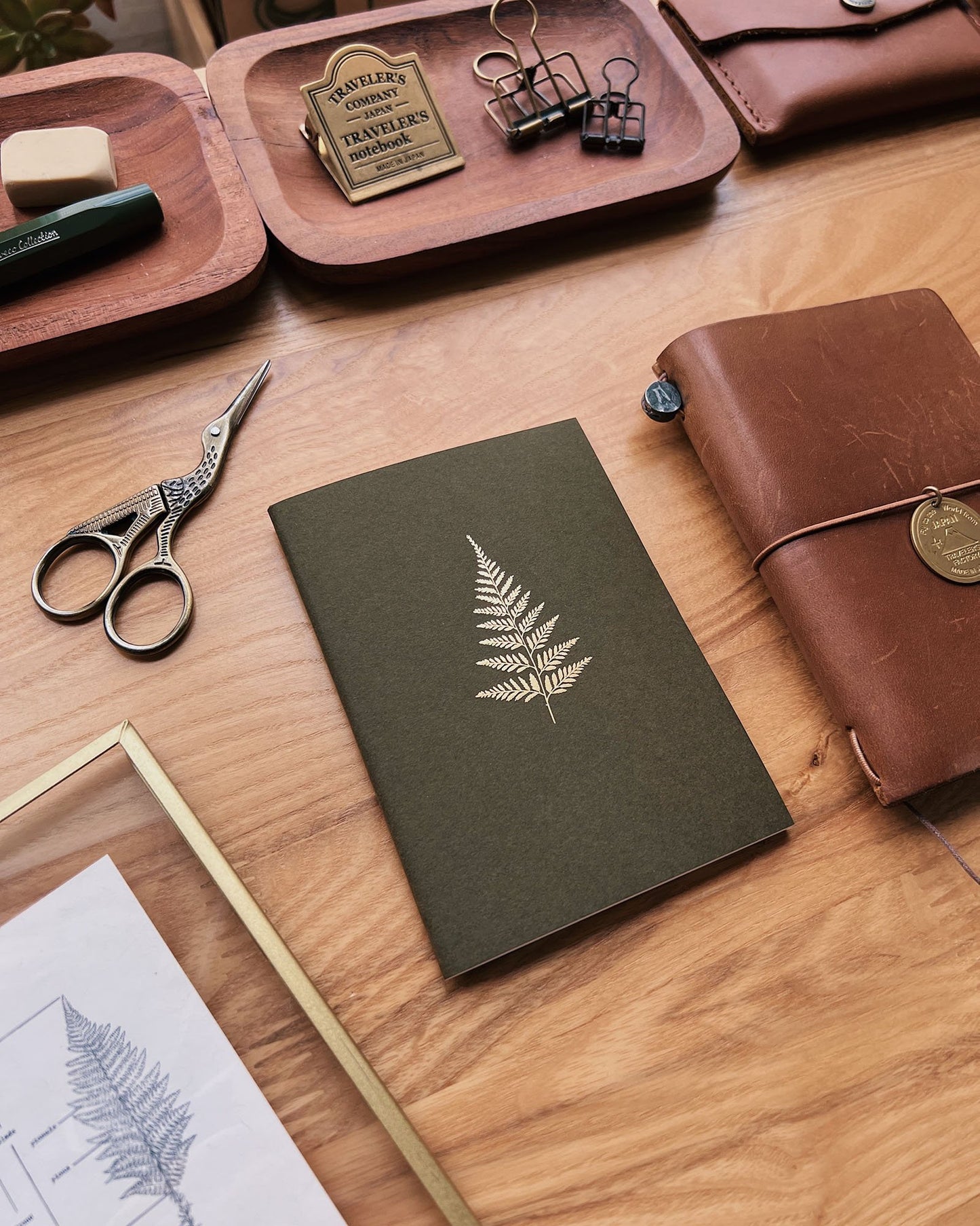Fern Notebook (Passport TN Size)