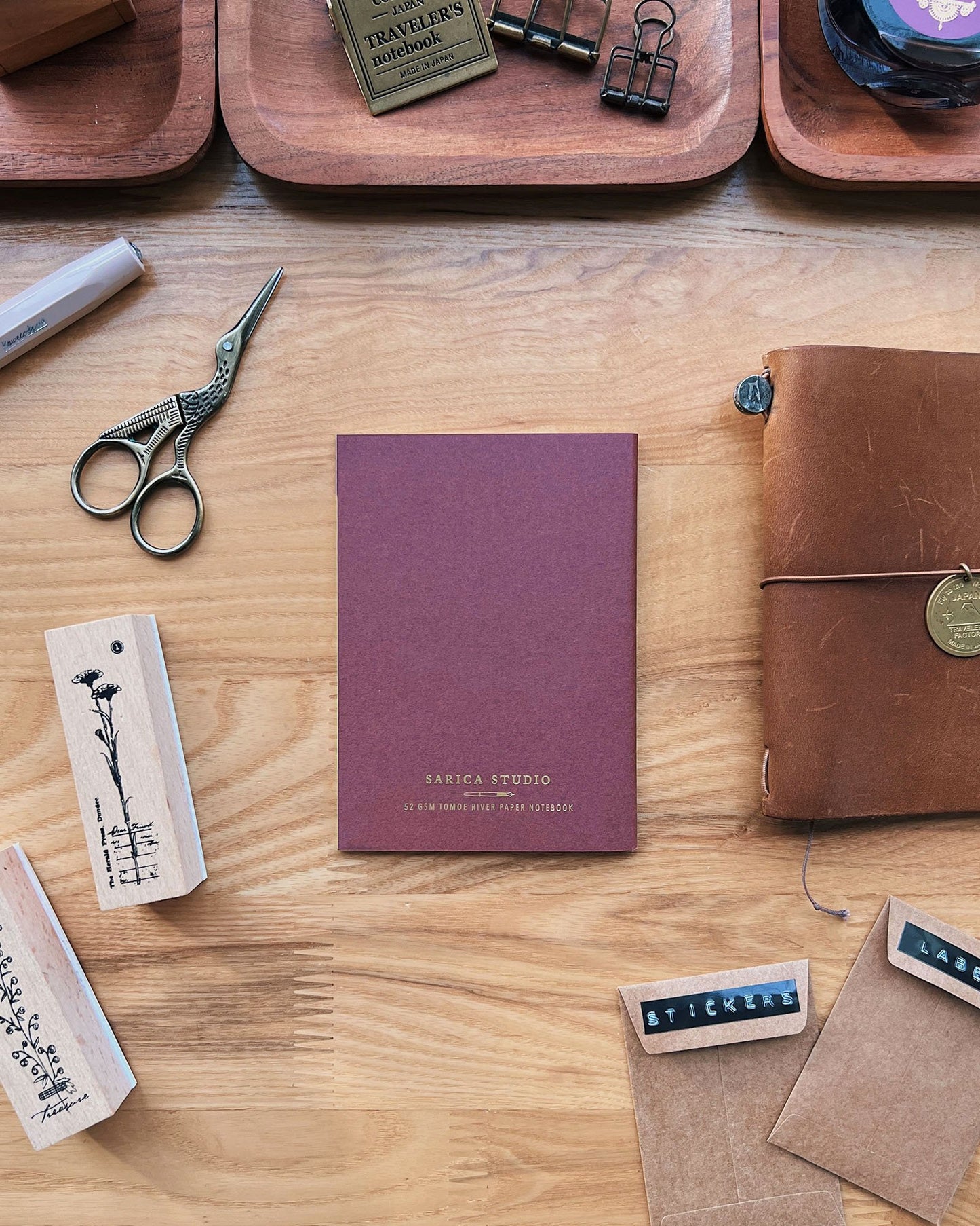 Floral Notebook (Passport TN Size)