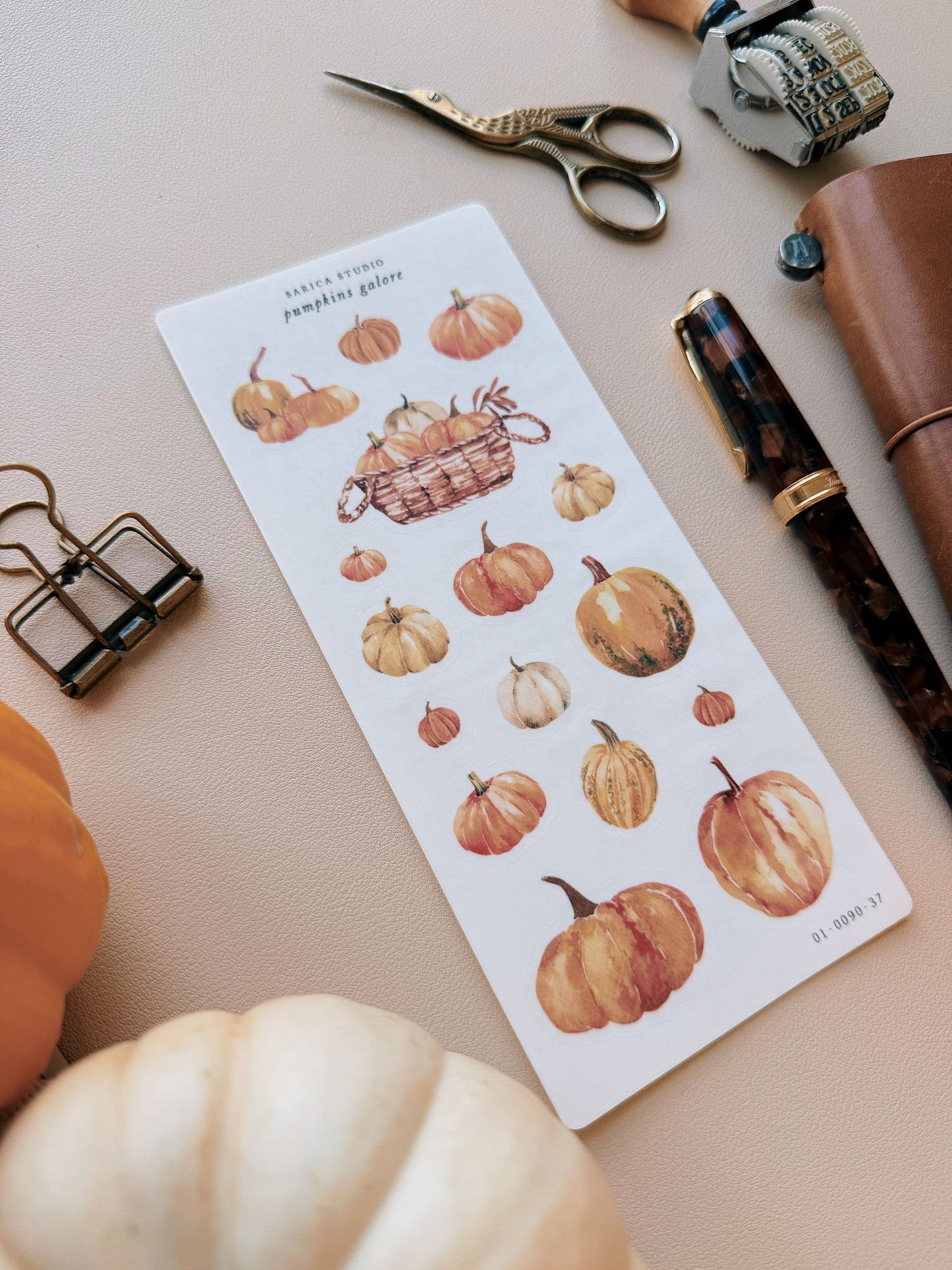 Pumpkins Galore Stickers