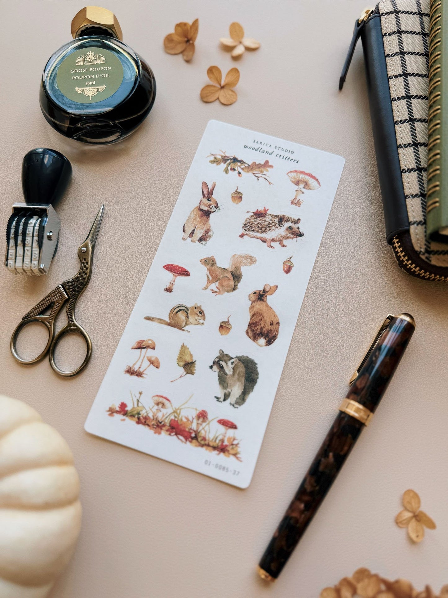 Woodland Critters Stickers
