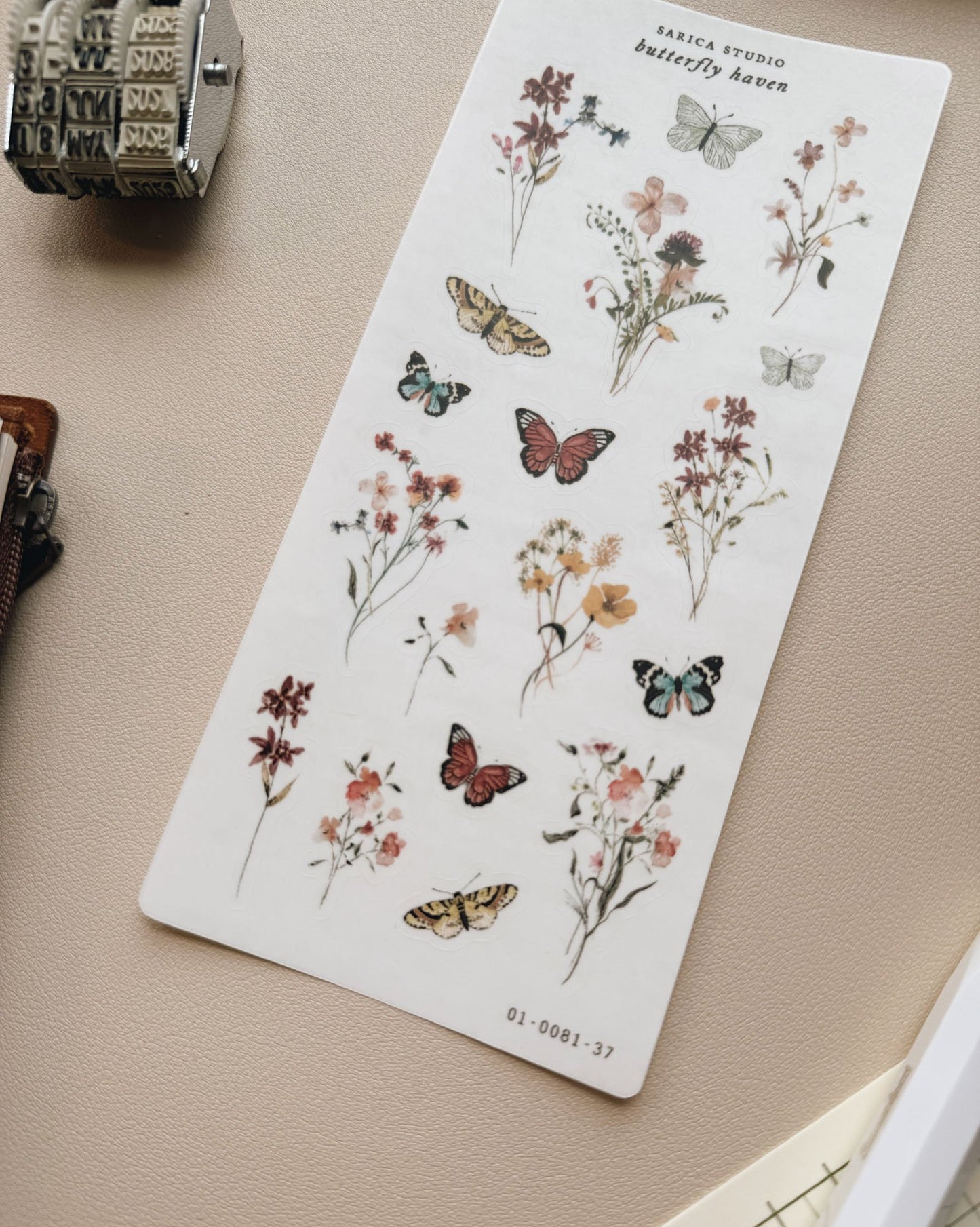 Butterfly Haven Stickers