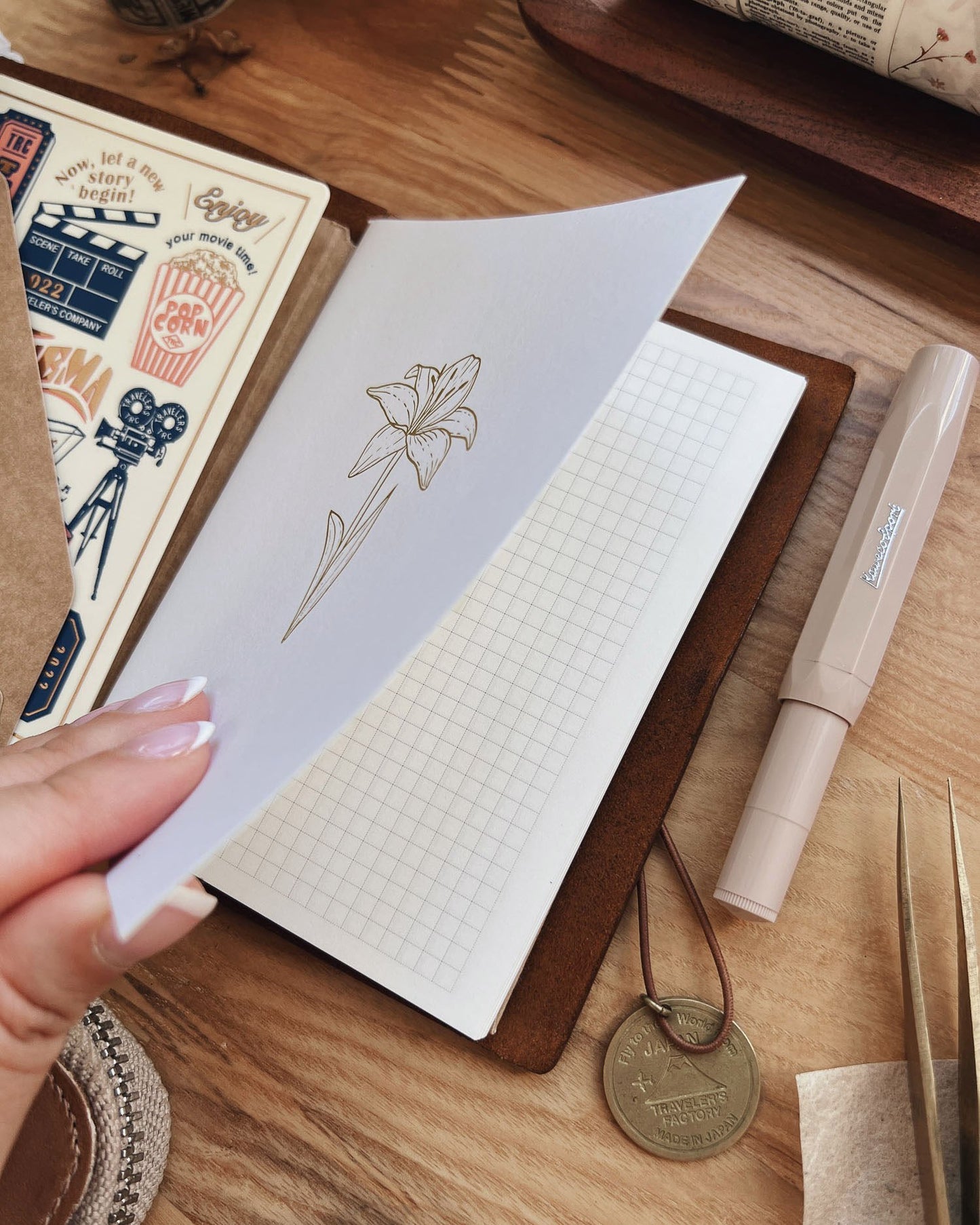 Lily Notebook (Passport TN Size)