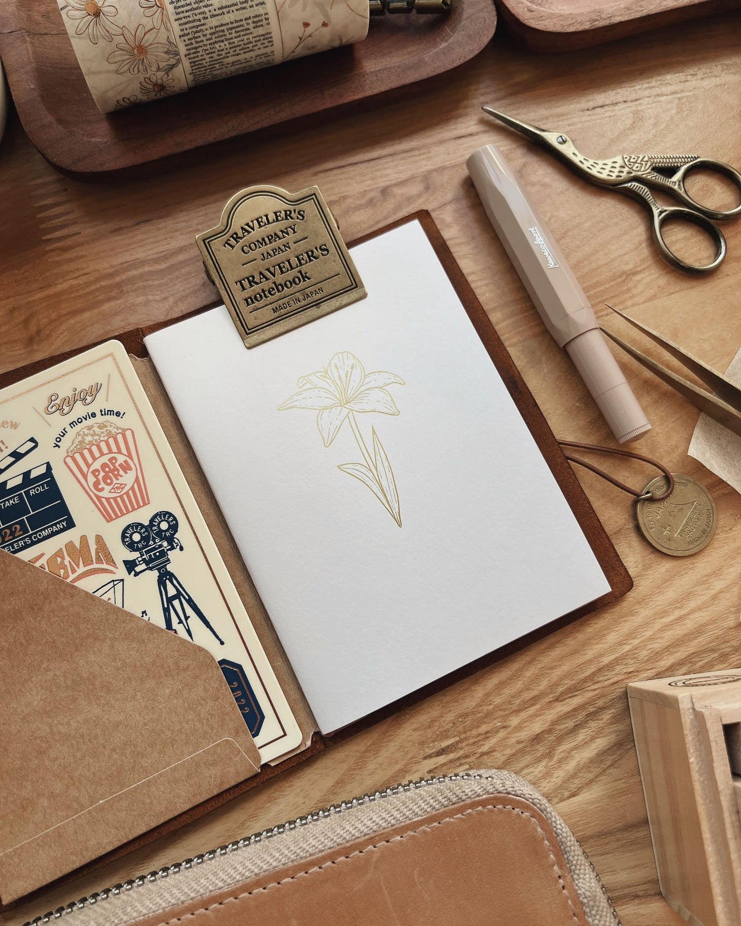 Lily Notebook (Passport TN Size)