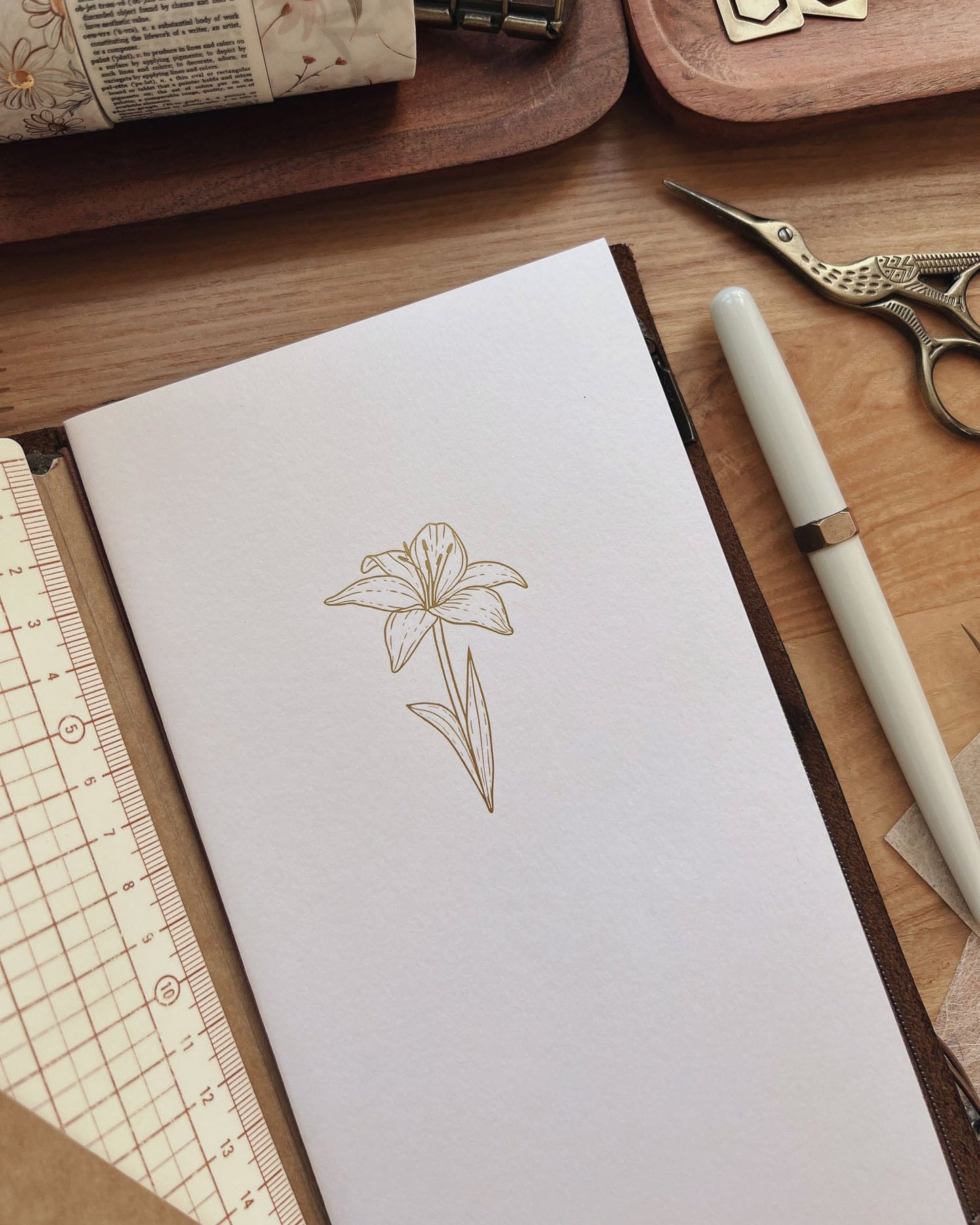 Lily Notebook (Standard TN Size)