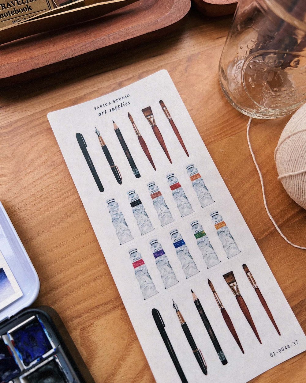 Art Supplies Stickers