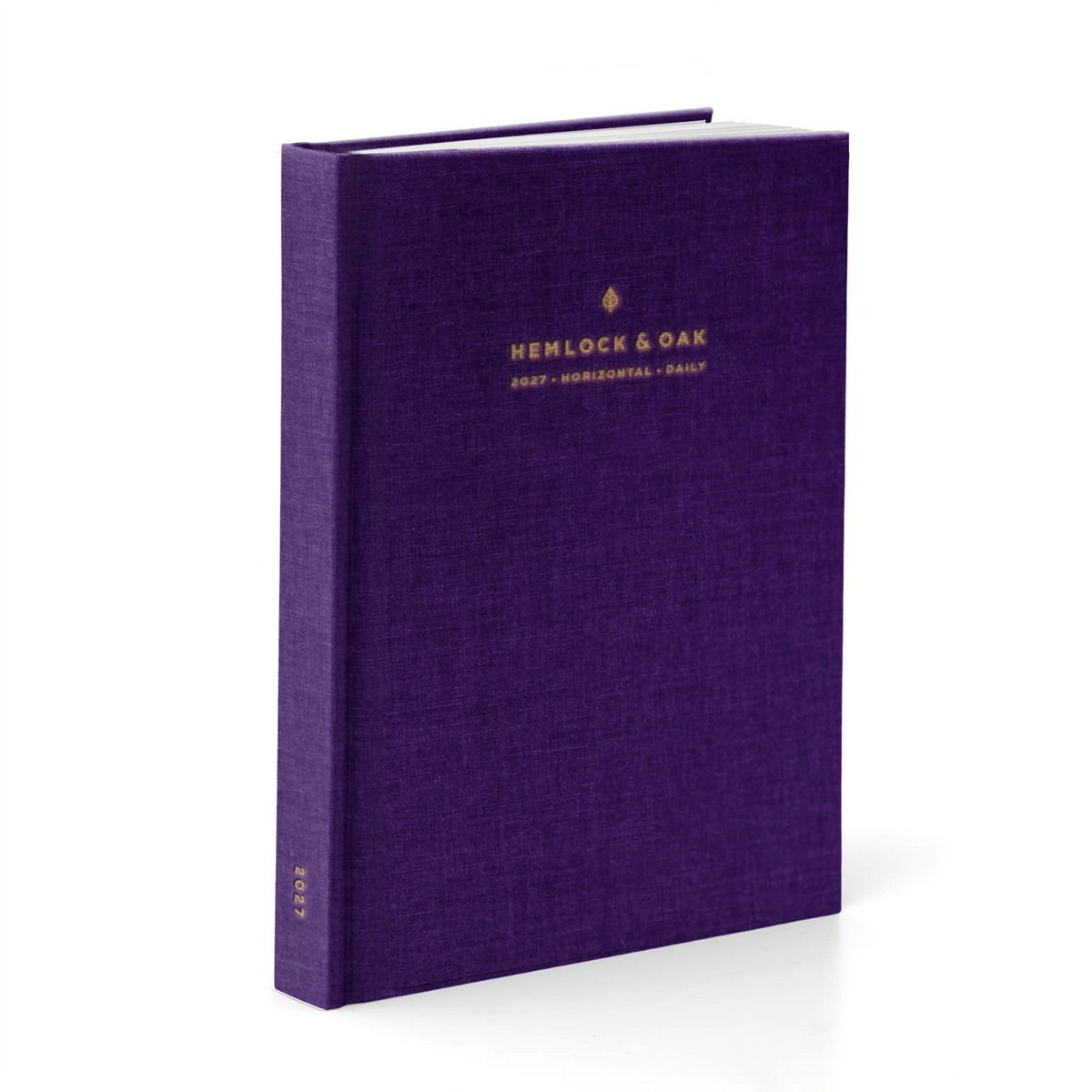 2027 Horizontal Weekly & Daily Planer | Hardcover | 70gsm