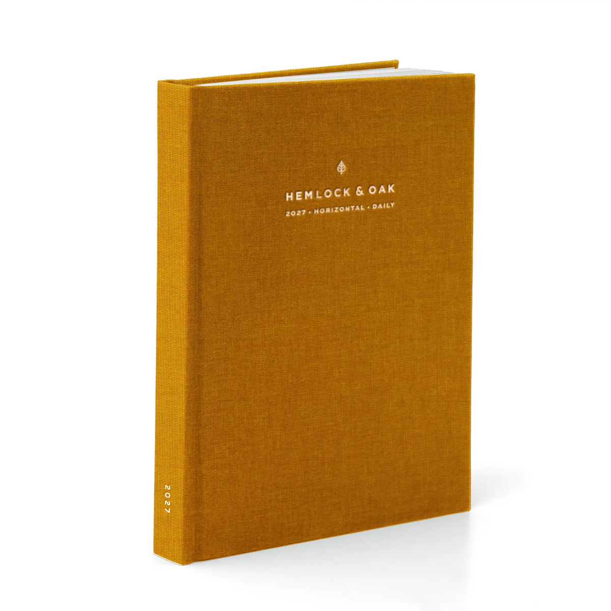 2027 Horizontal Weekly & Daily Planer | Hardcover | 70gsm