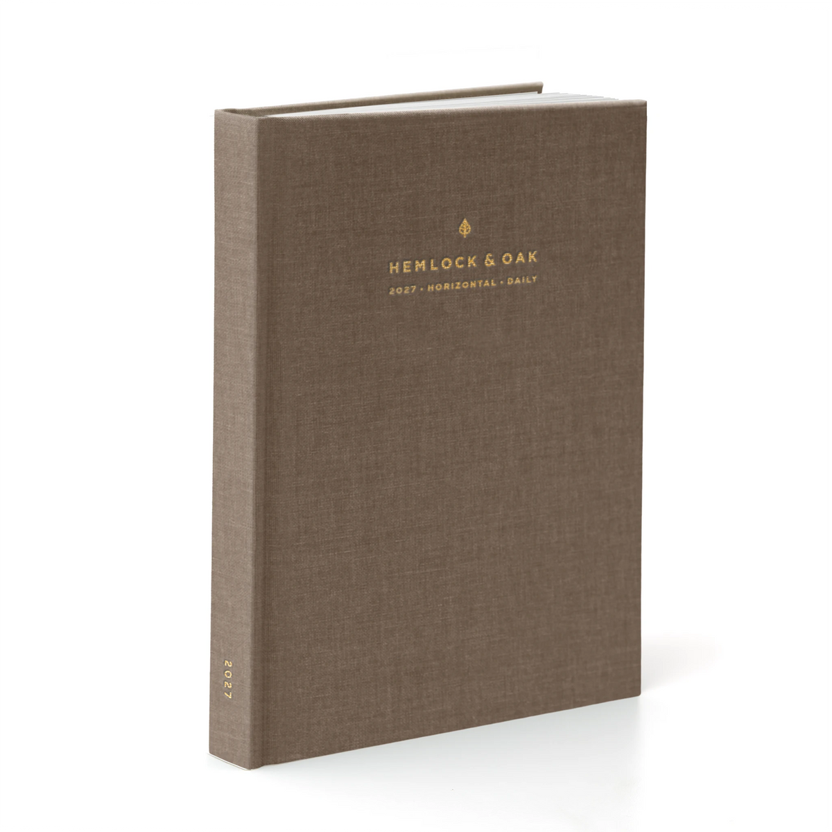 2027 Horizontal Weekly & Daily Planer | Hardcover | 70gsm