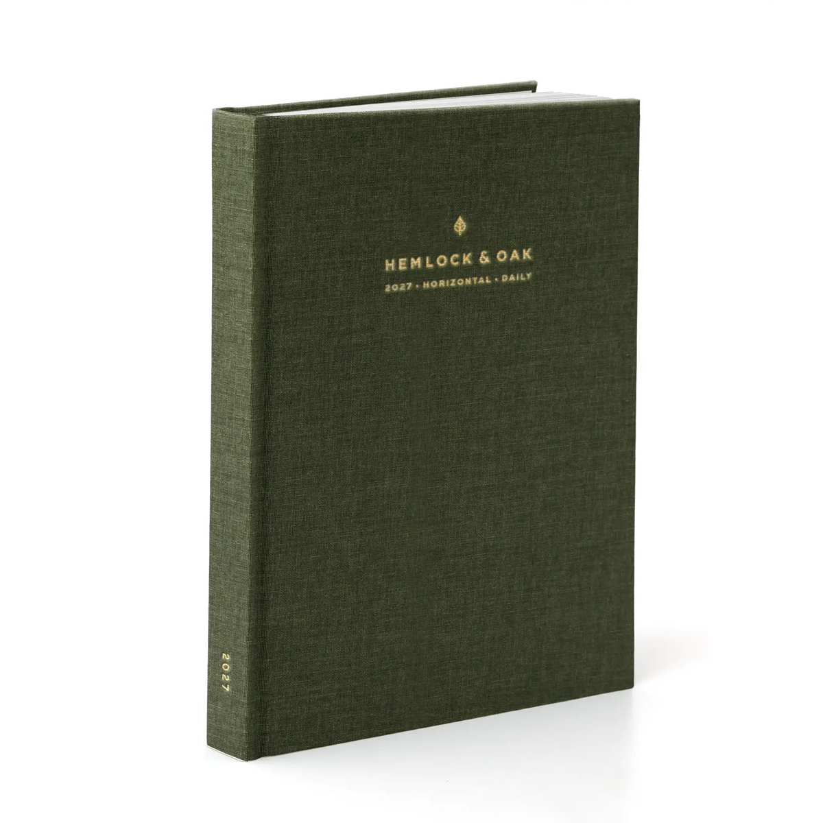 2027 Horizontal Weekly & Daily Planer | Hardcover | 70gsm