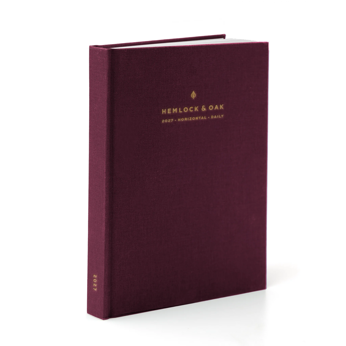 2027 Horizontal Weekly & Daily Planer | Hardcover | 70gsm