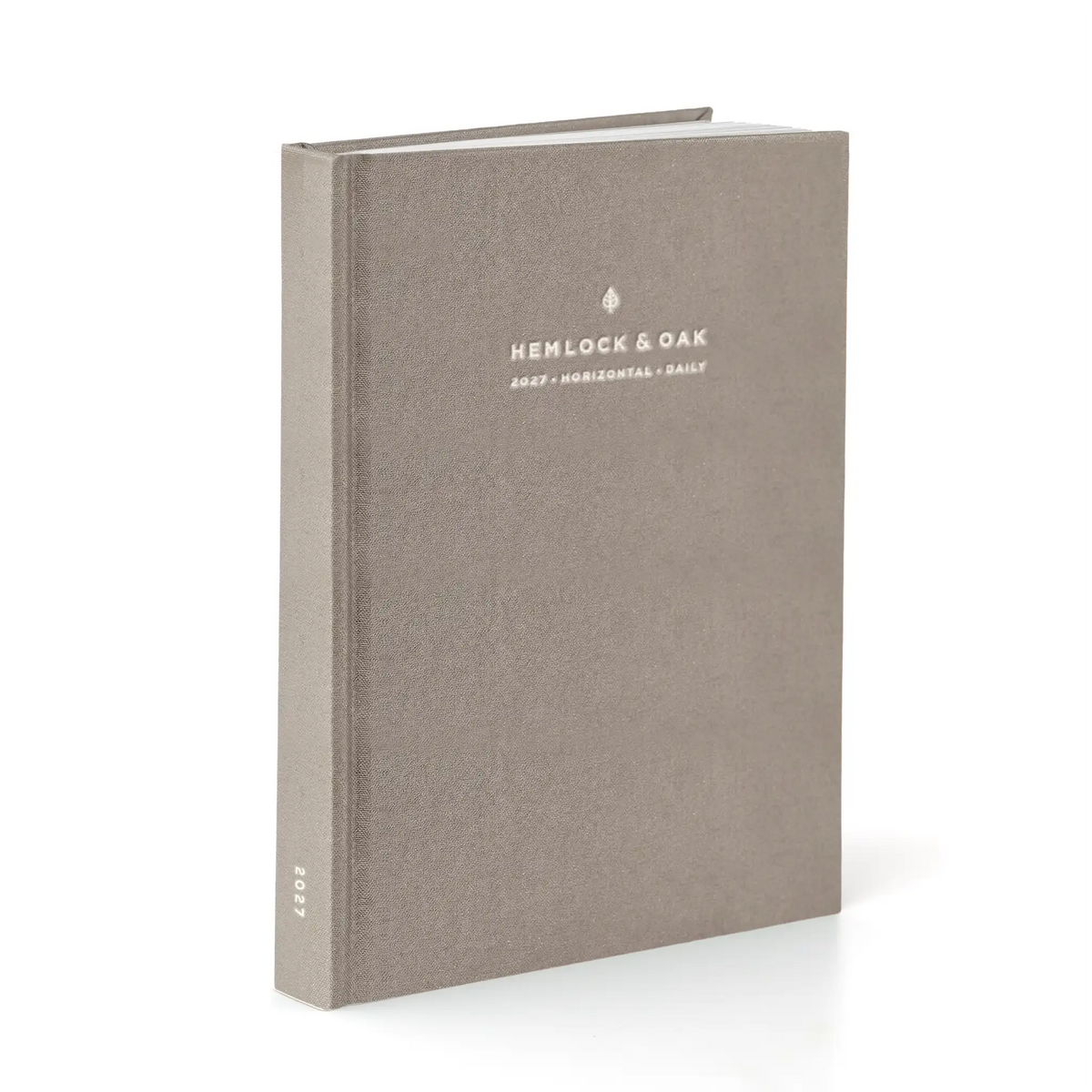 2027 Horizontal Weekly & Daily Planer | Hardcover | 70gsm