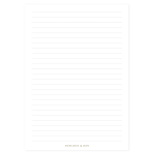 Lined Notepad