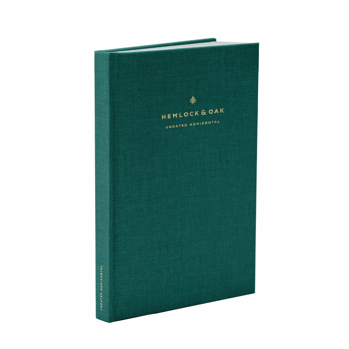 Undated Horizontal Weekly Planner | Hardcover | 120gsm