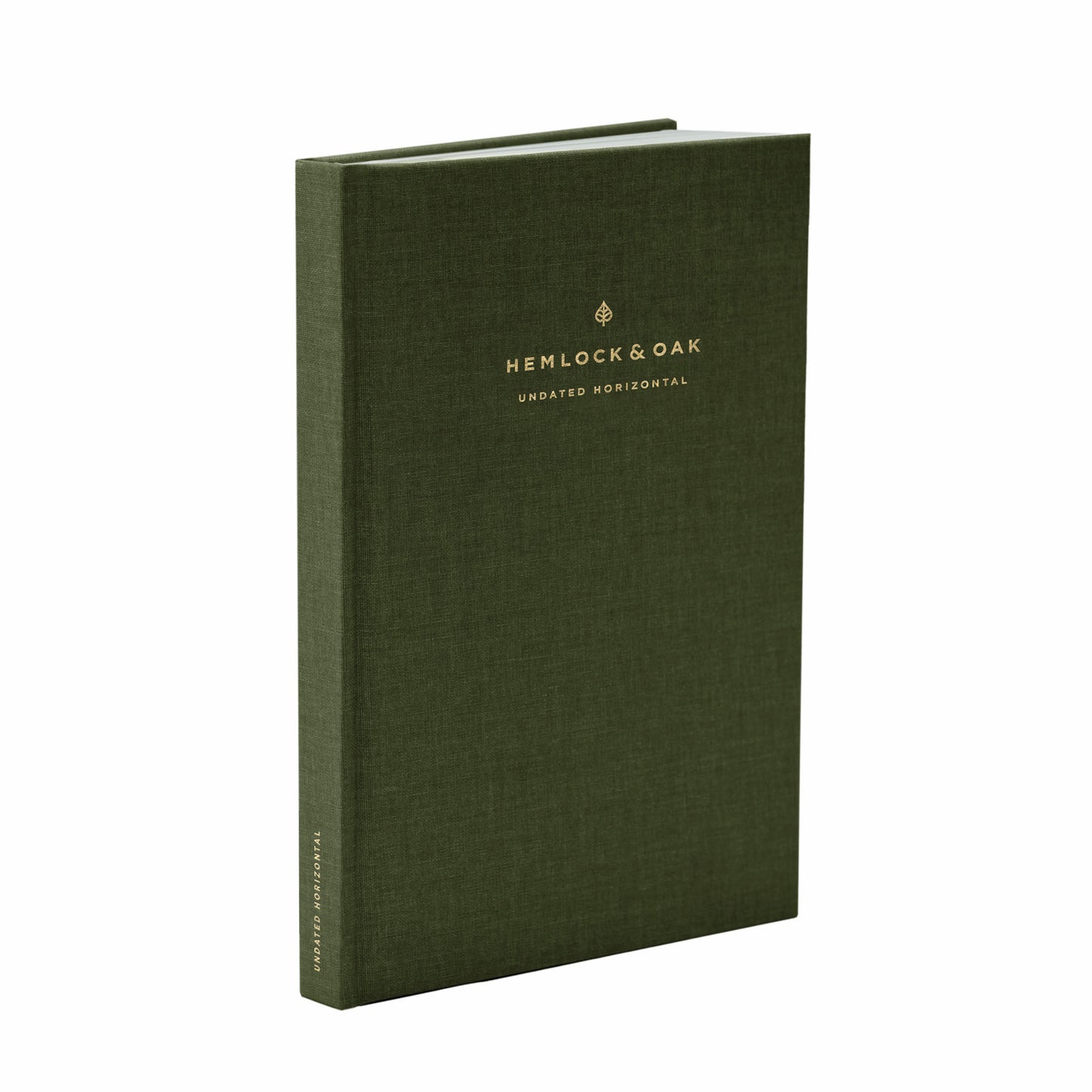 Undated Horizontal Weekly Planner | Hardcover | 120gsm