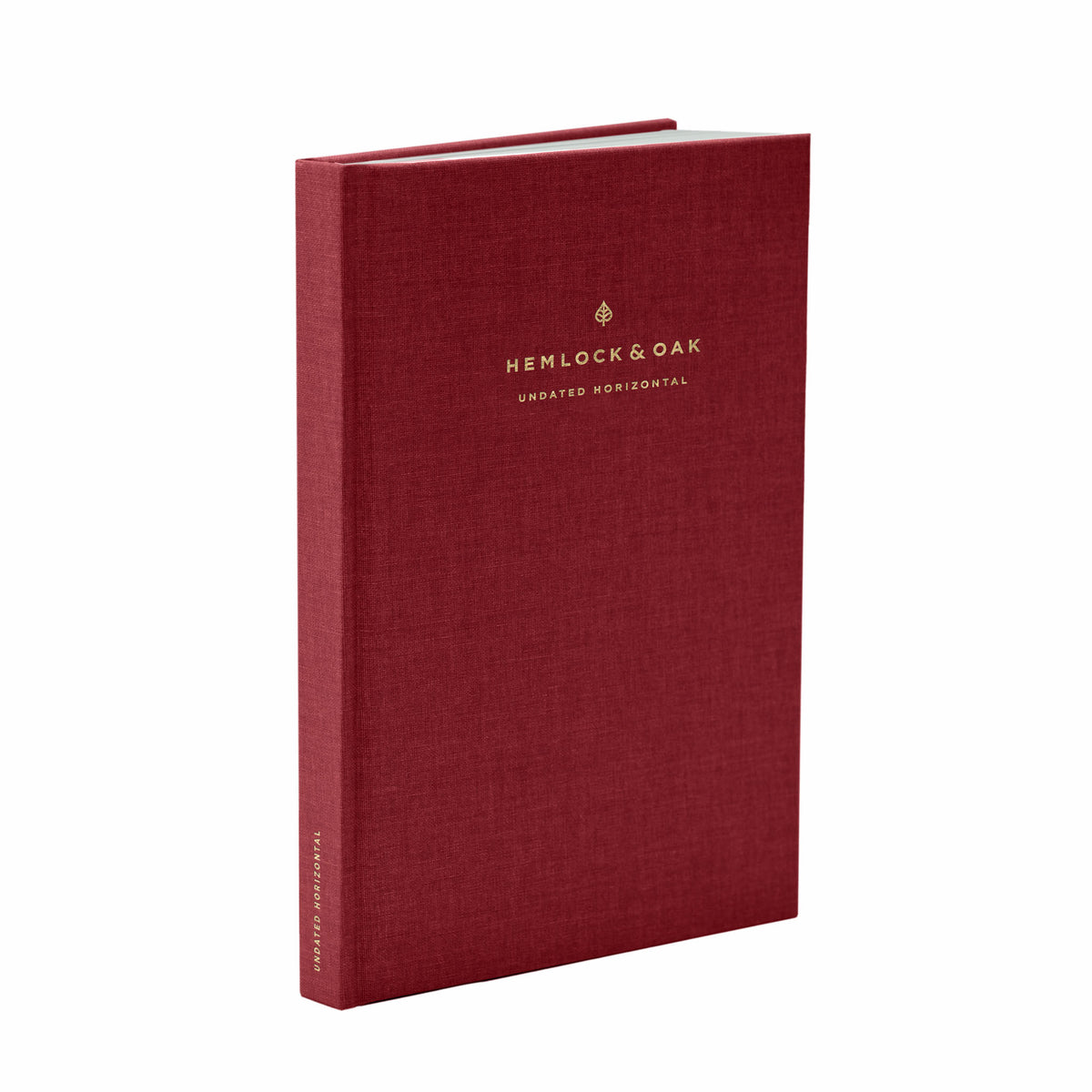 Undated Horizontal Weekly Planner | Hardcover | 120gsm