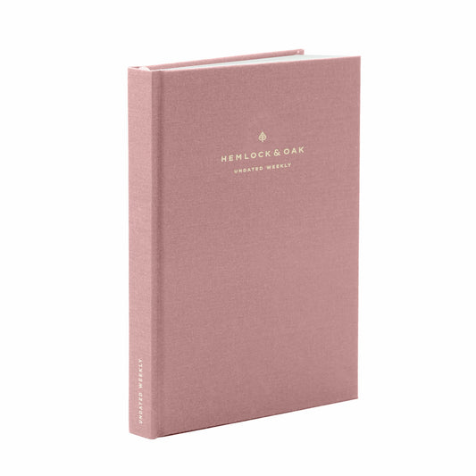 Undated Vertical Weekly Planner | Hardcover | 120gsm