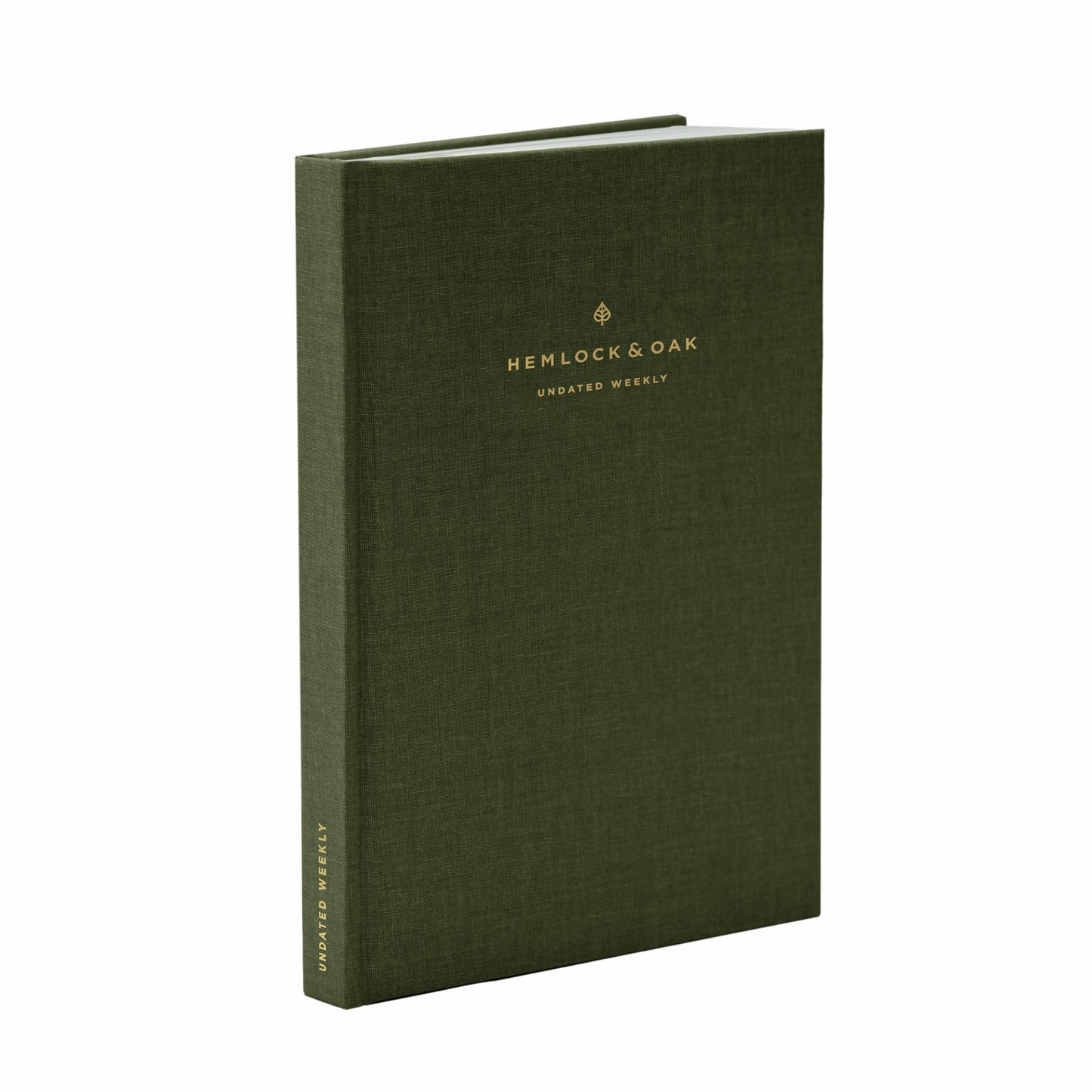 Undated Vertical Weekly Planner | Hardcover | 120gsm