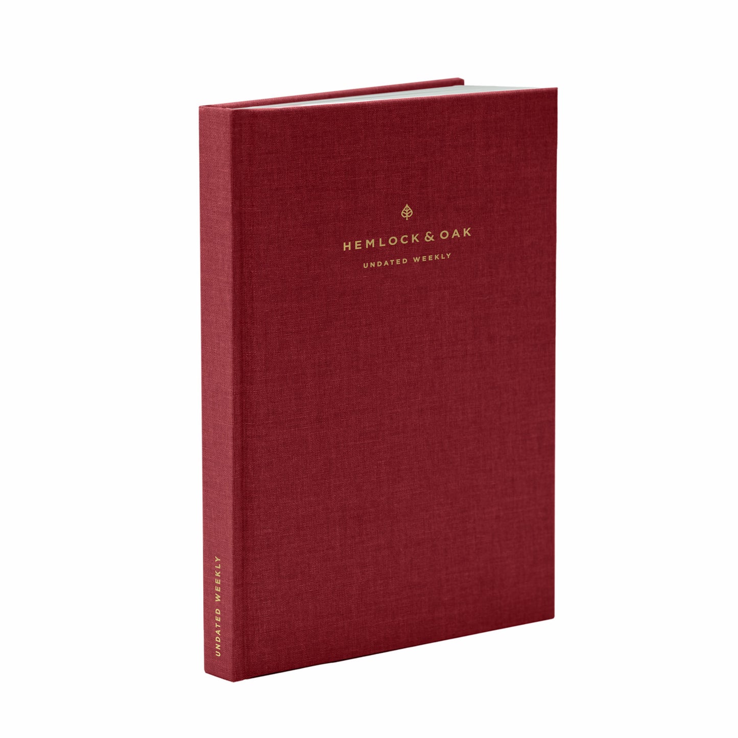 Undated Vertical Weekly Planner | Hardcover | 120gsm
