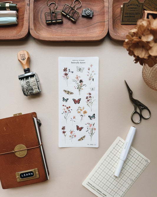 Butterfly Haven Stickers