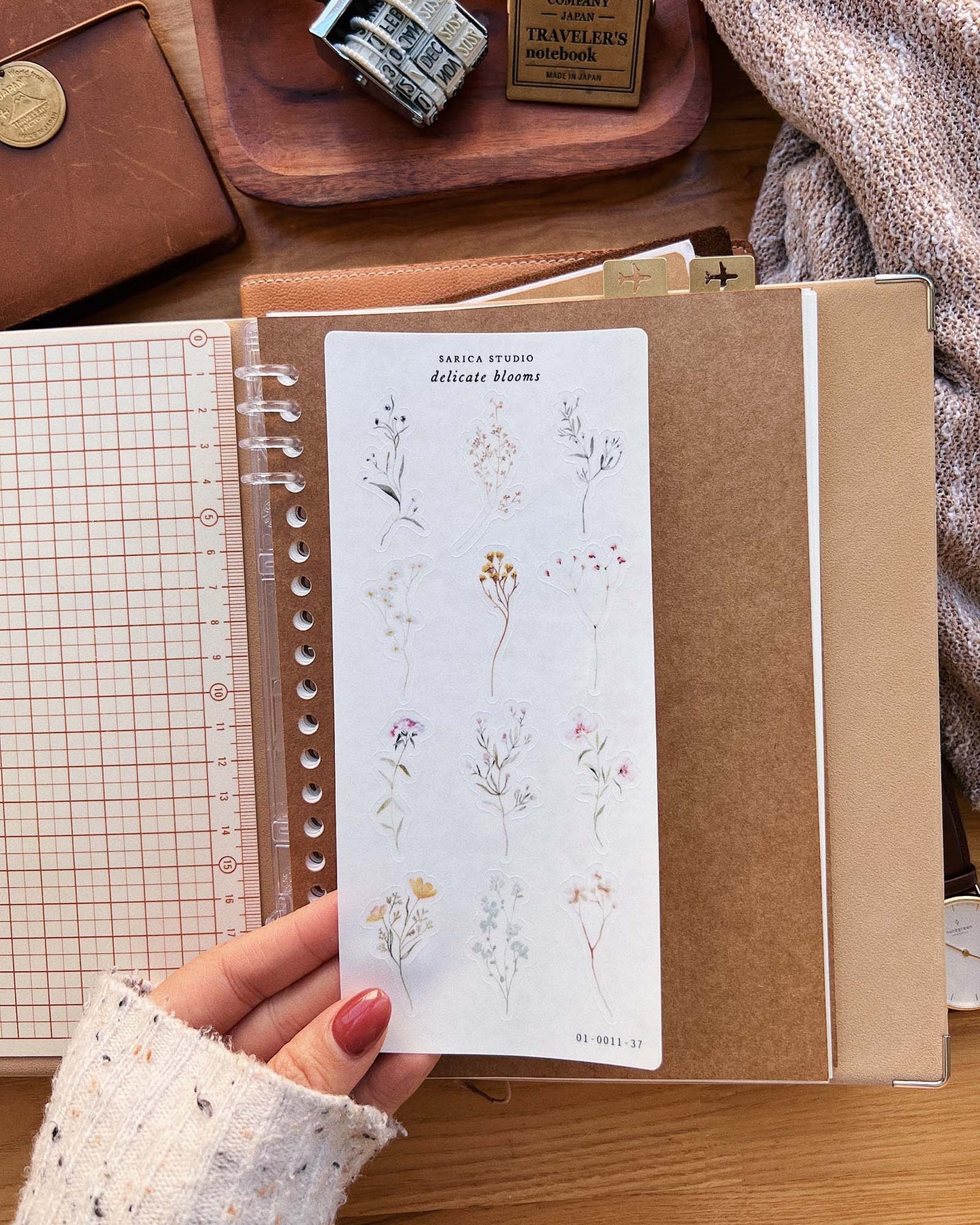 Delicate Bloom Stickers