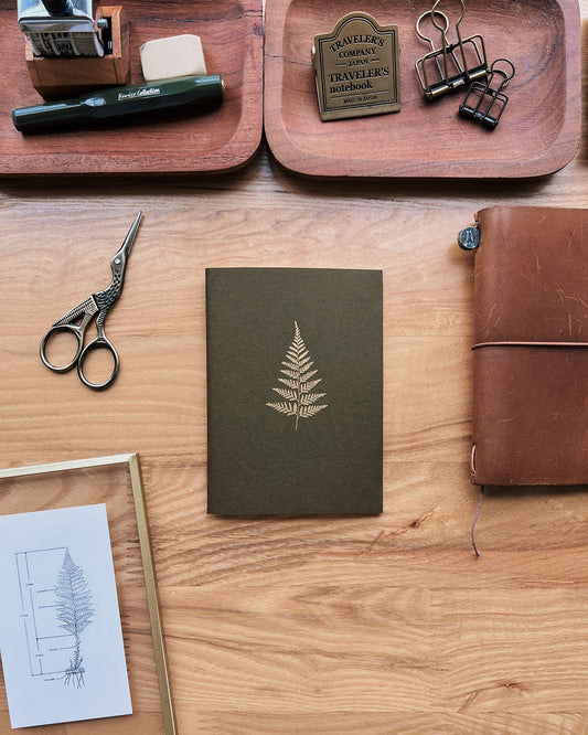Fern Notebook (Passport TN Size)