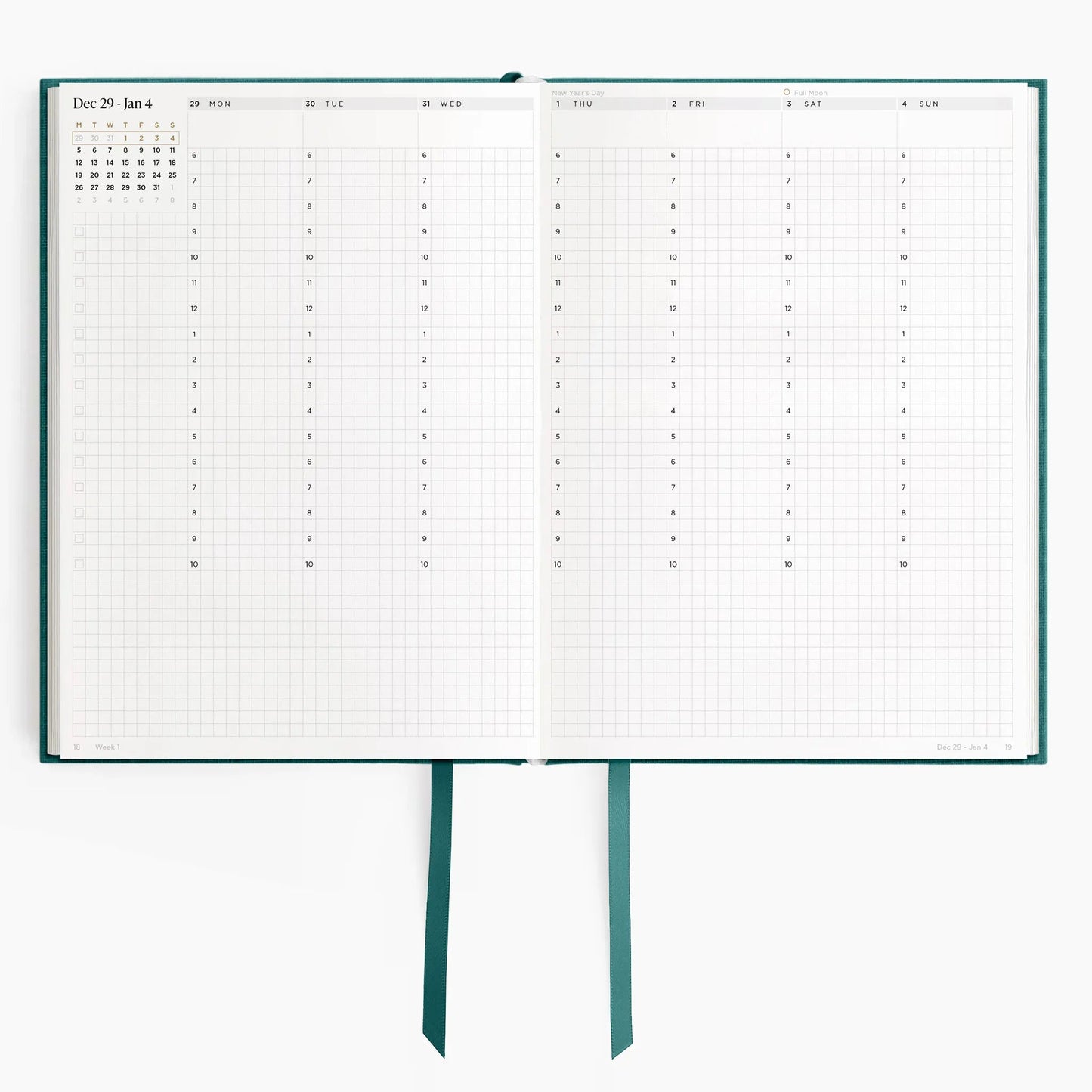 2026 Minimalist Vertical Planner A5 | Hardcover | 120gsm