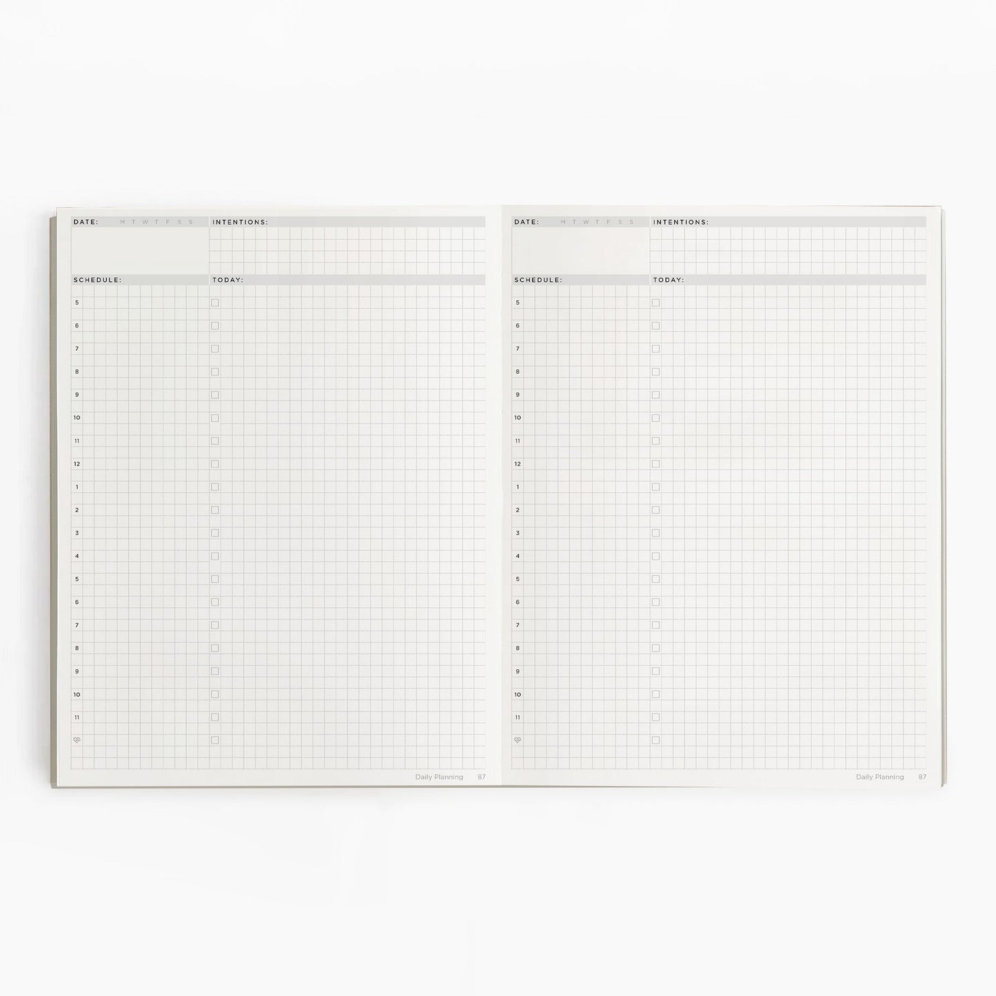 Undated Daily Planner | Paper Flex | 120gsm