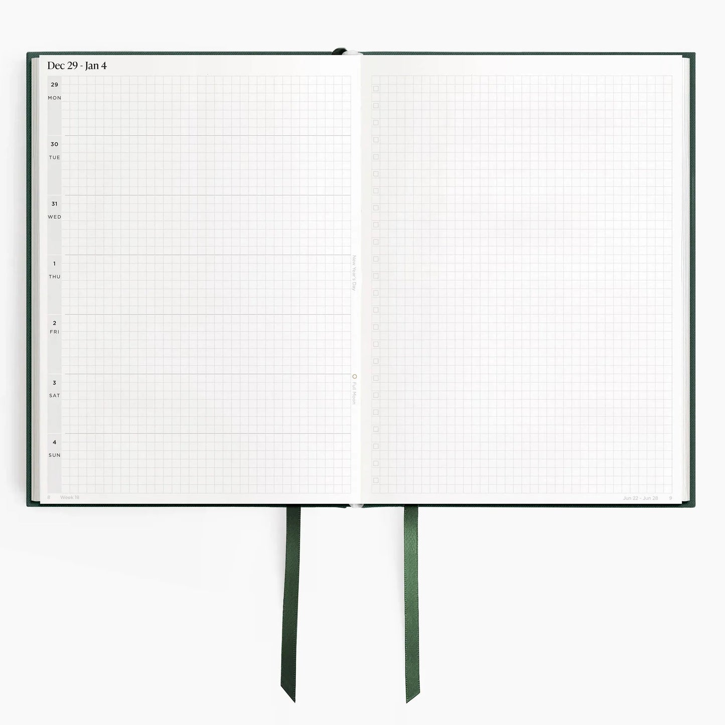 2026 Minimalist Horizontal Planner A5 | Hardcover | 120gsm