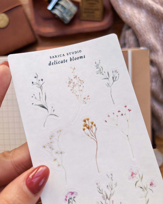 Delicate Bloom Stickers