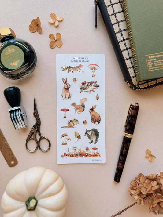 Woodland Critters Stickers