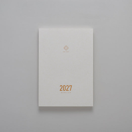 2027 Regular A5 Planner