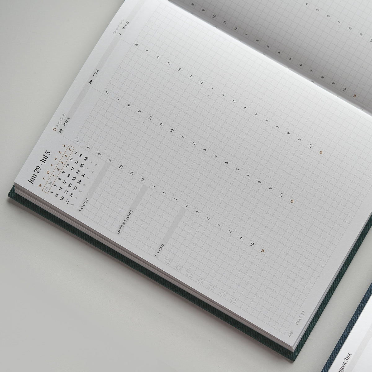 2027 Weekly Planer | Hardcover | 120gsm